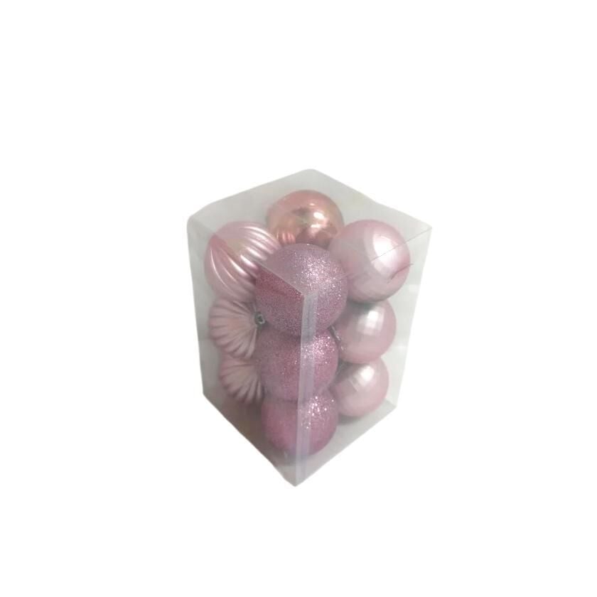 TOP SÜS 6 CM 12 Lİ PEMBE