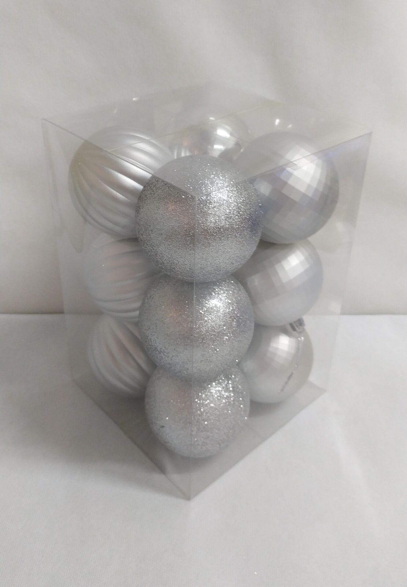 TOP SÜS 8 CM 12 LU GÜMÜŞ