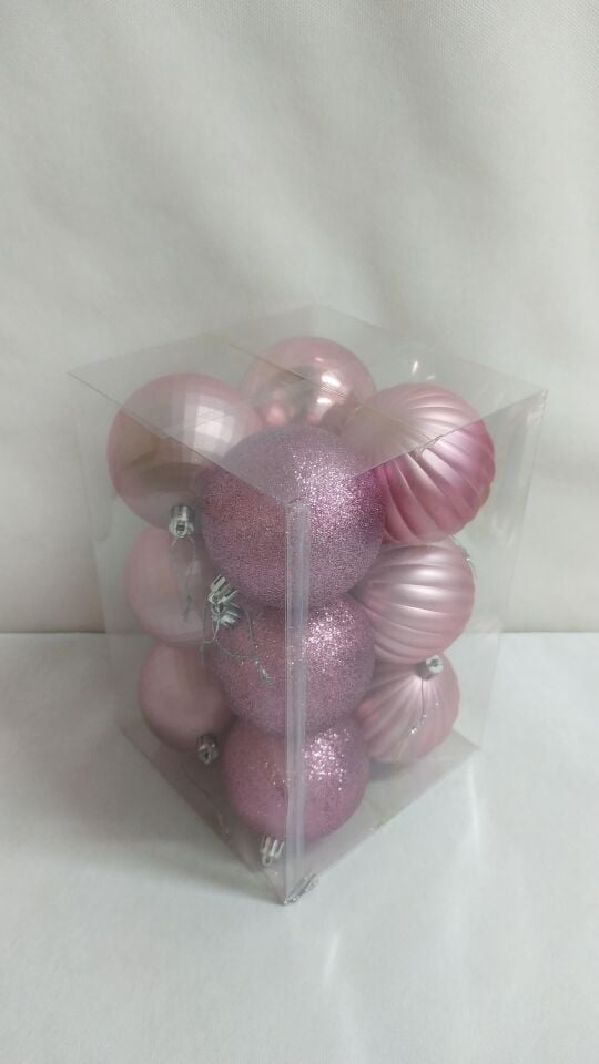 TOP SÜS 8 CM 12 LU PEMBE