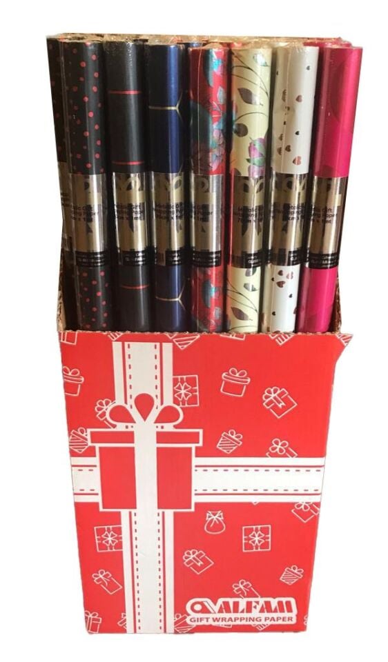 KUŞE METALİK BASKILI RULO KAĞIT 80 GR 70*100