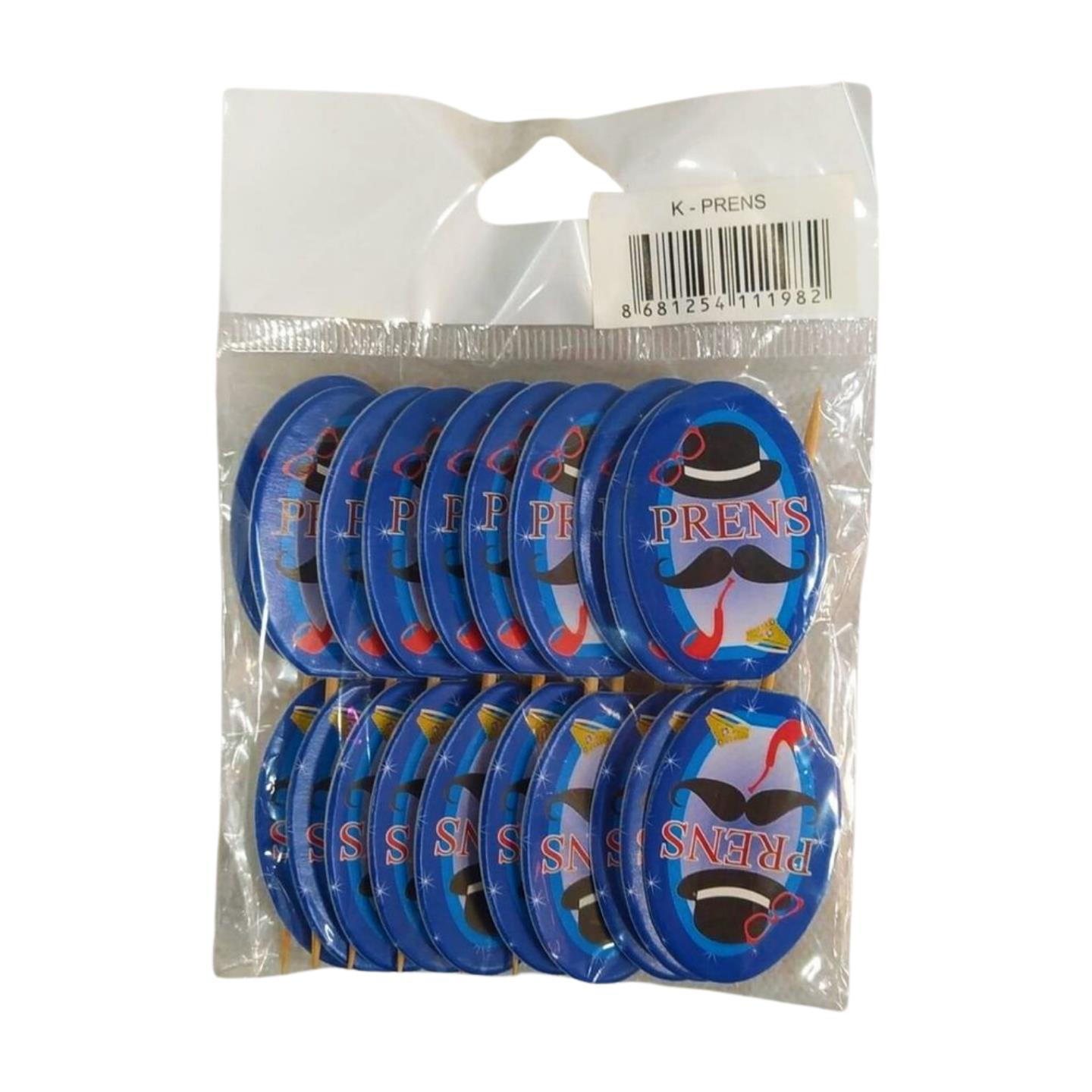 KÜRDAN KARTON TEMALI PRENS 20 Lİ