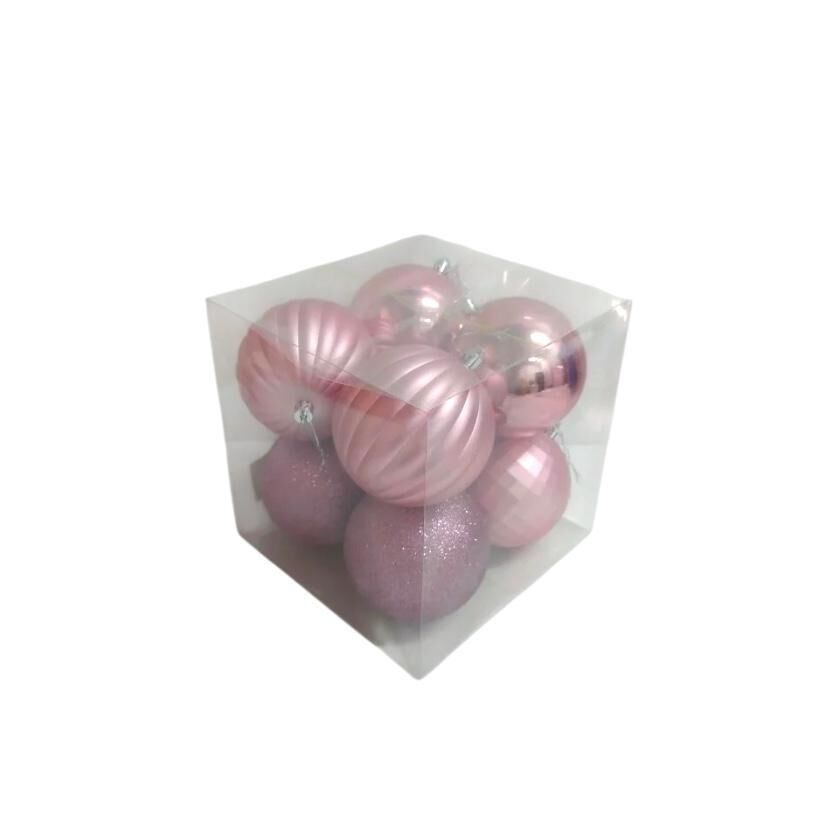 TOP SÜS 10 CM 8 LI PEMBE