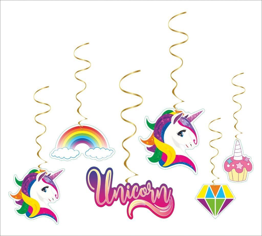 HELEZON SÜS 6 LI SARKIT UNICORN