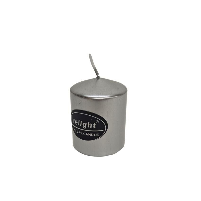 MUM TAKOZ 6*8 CM TEKLİ GÜMÜŞ