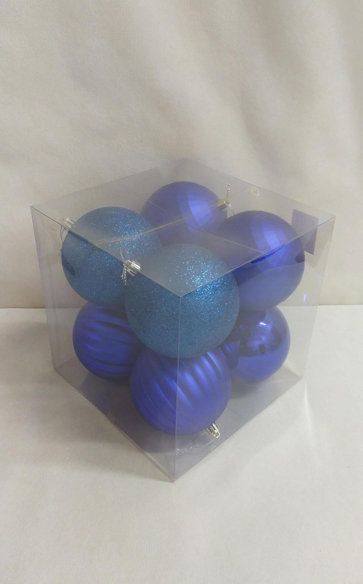 TOP SÜS 10 CM 8 LI MAVİ