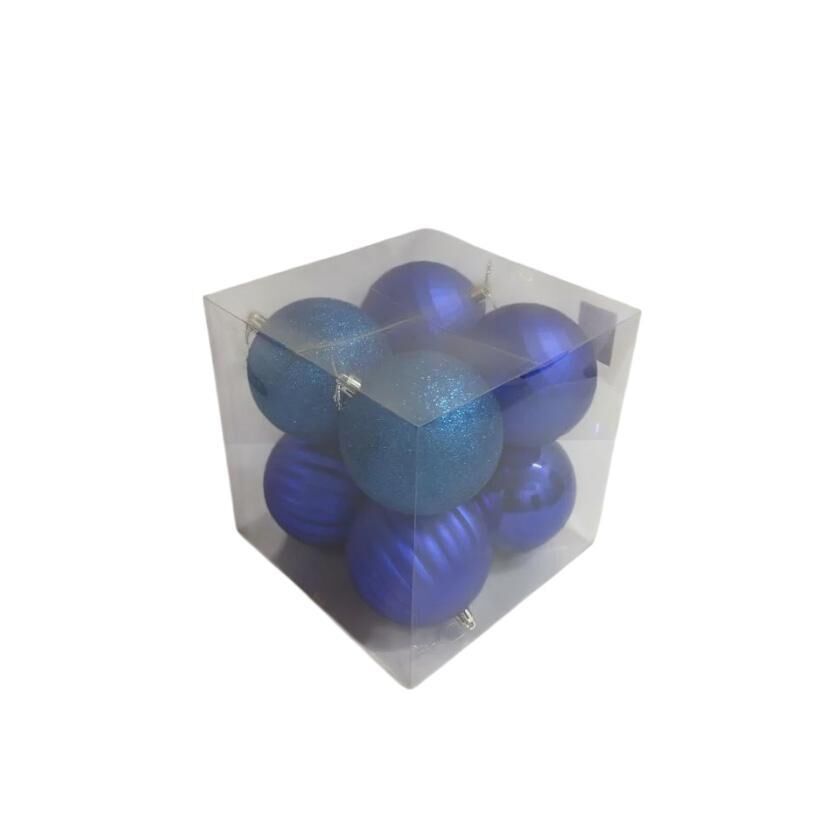 TOP SÜS 10 CM 8 LI MAVİ