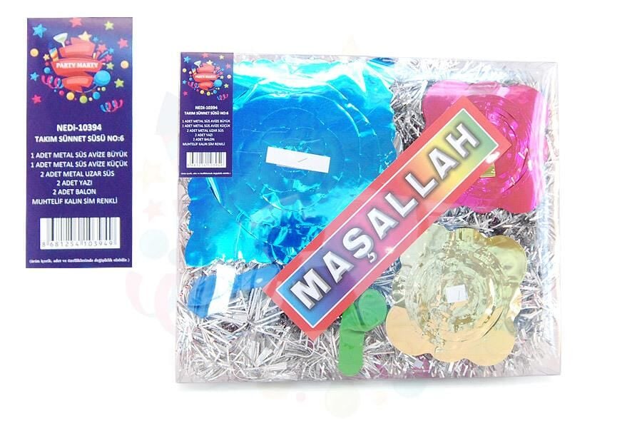 TAKIM SÜNNET SÜSÜ NO:6