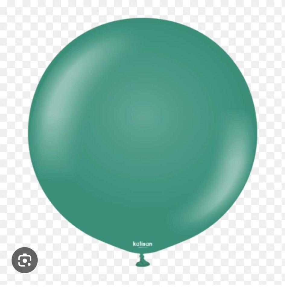BALON 18'' RETRO SAGE ADA ÇAYI  25 Lİ  KALİSAN