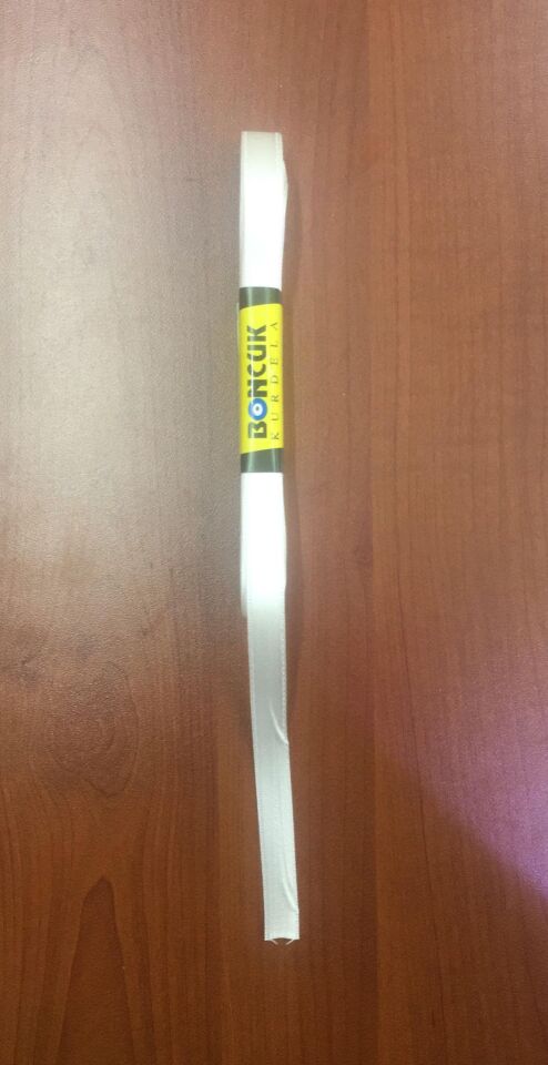 KURDELE SATEN KREM 10 MT 1 CM