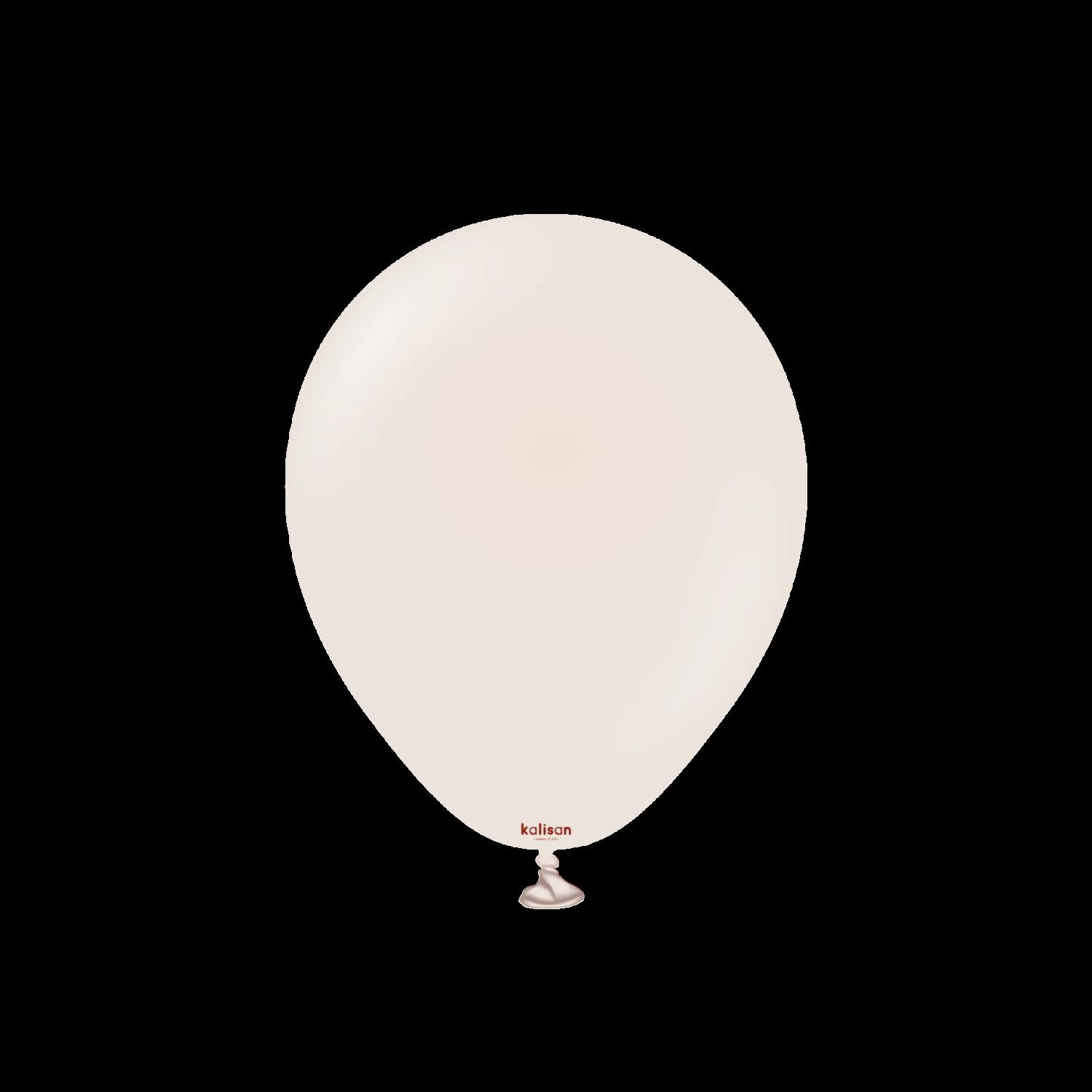 BALON 5''RETRO WHITE SAND 100'LÜ KALİSAN