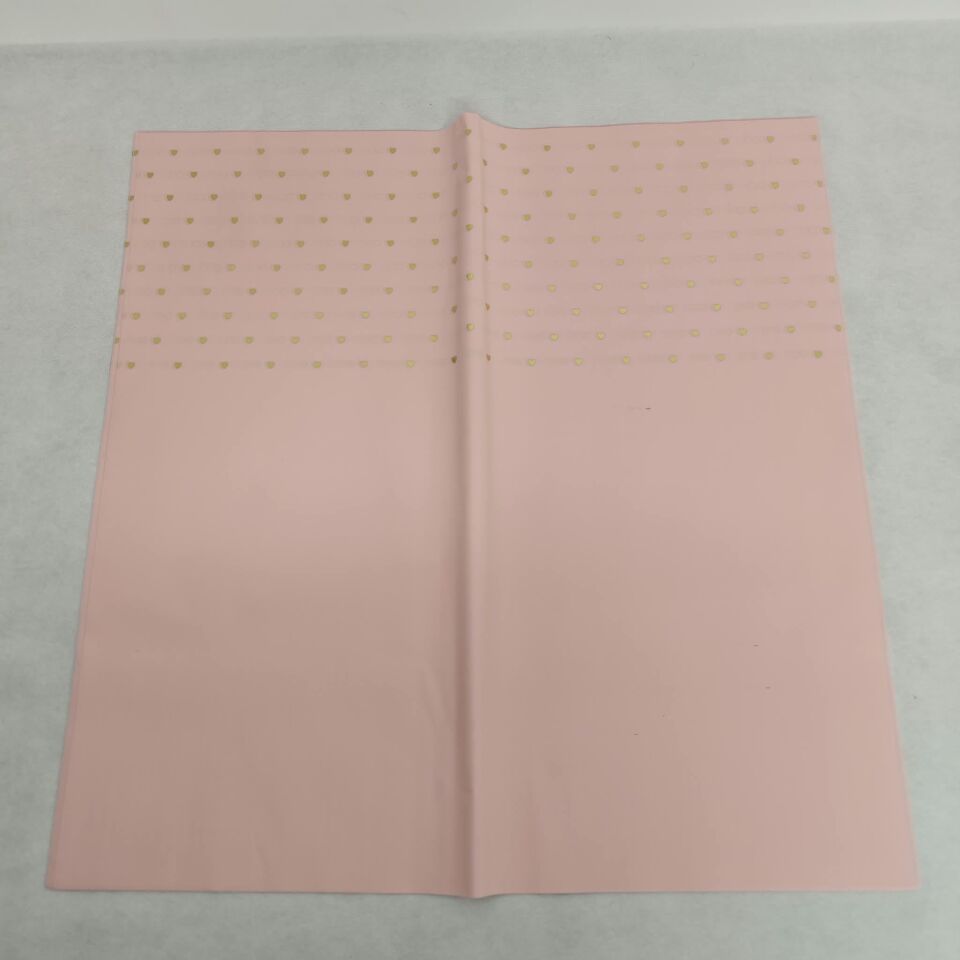 BUKETLİK PP PUANTİYELİ KUM PEMBE 58*58 10 LU