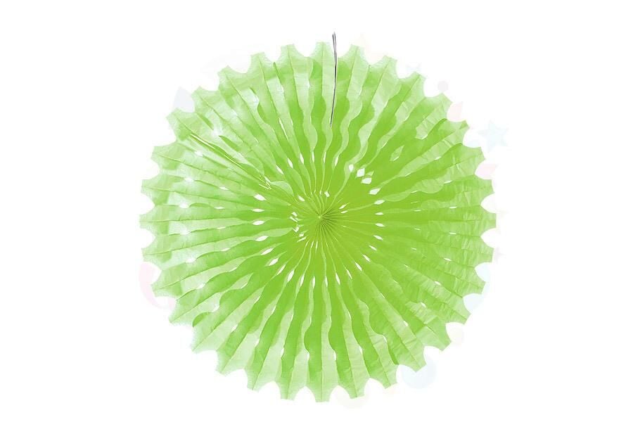 KAĞIT YELPAZE SÜS YEŞİL 70 CM