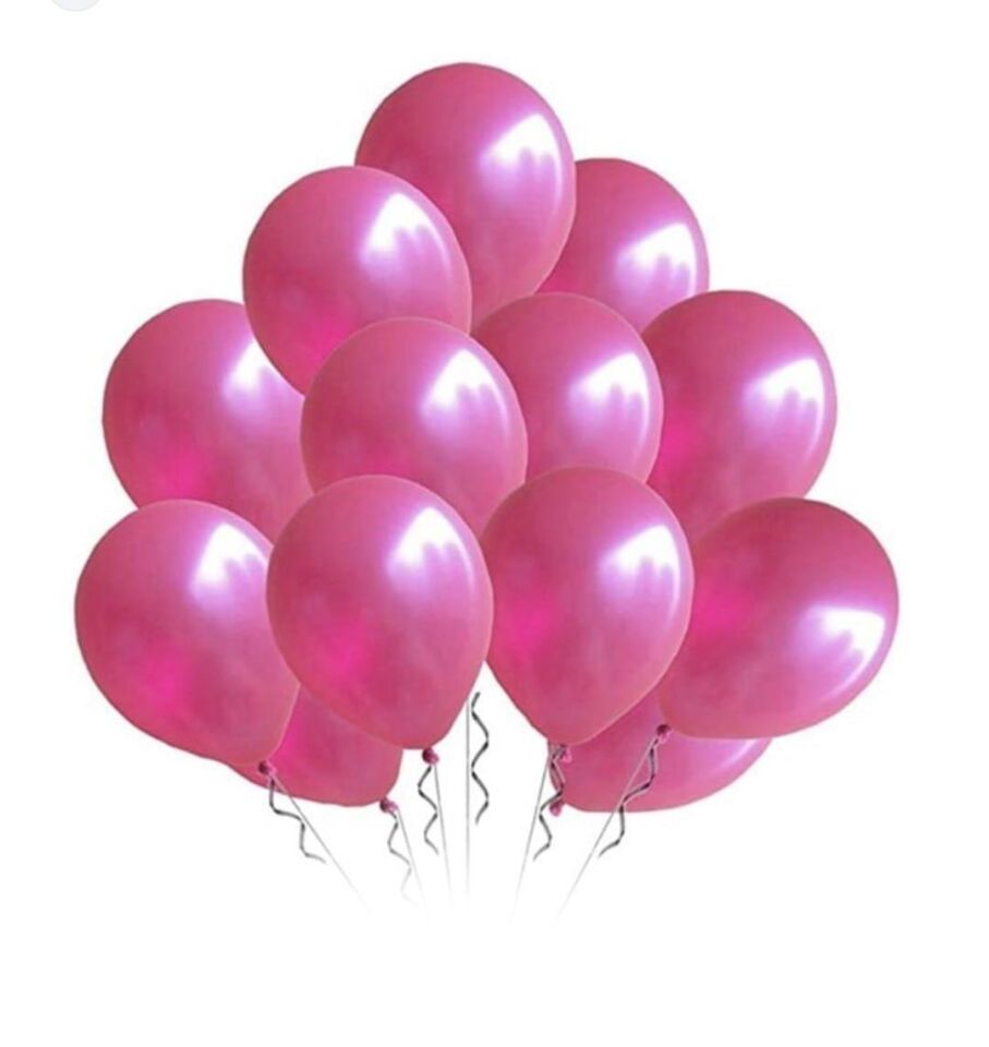 BALON METALİK AÇIK FUŞYA 100'LÜ