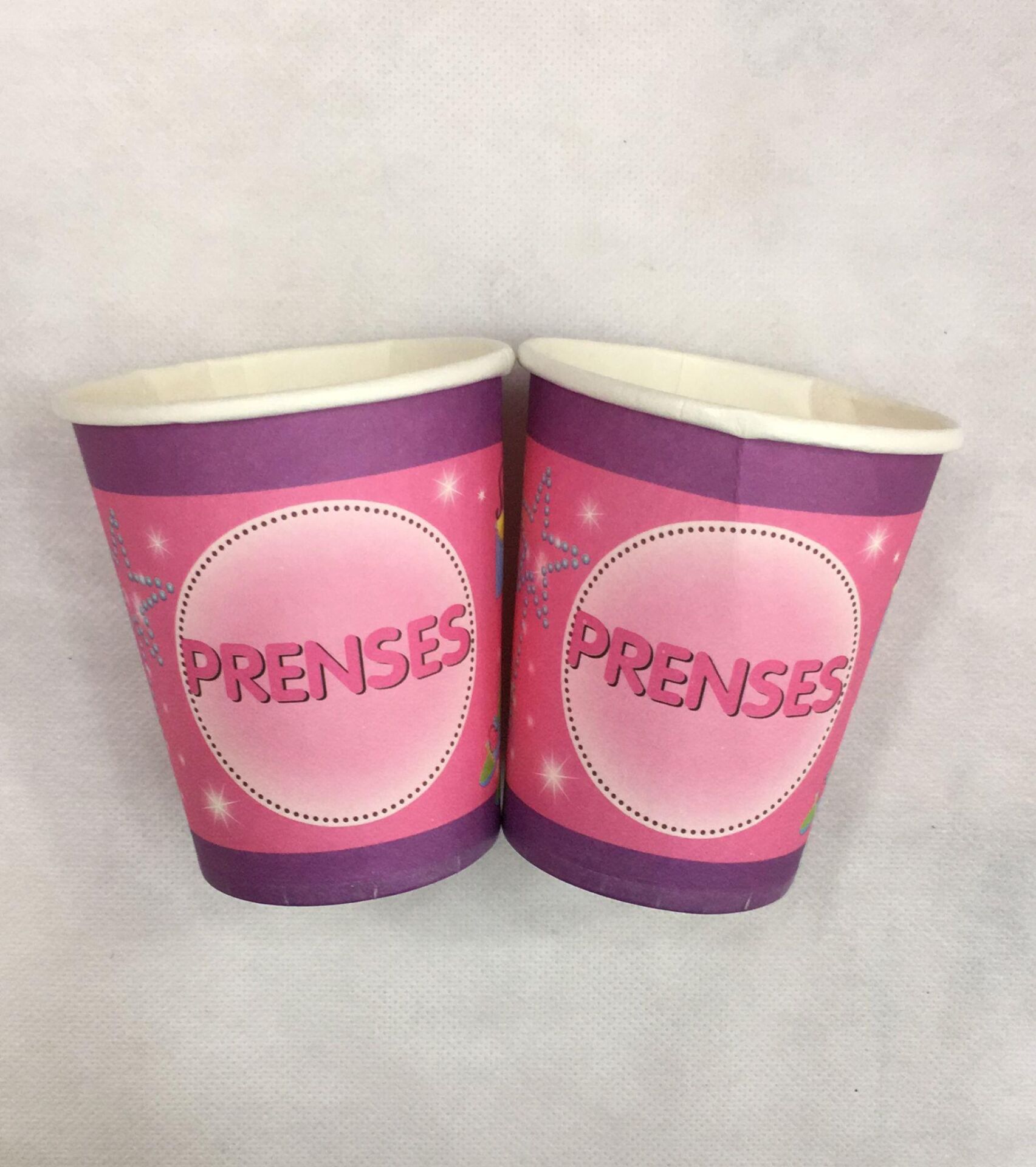 BARDAK KARTON TEMALI PRENSES 10 LU