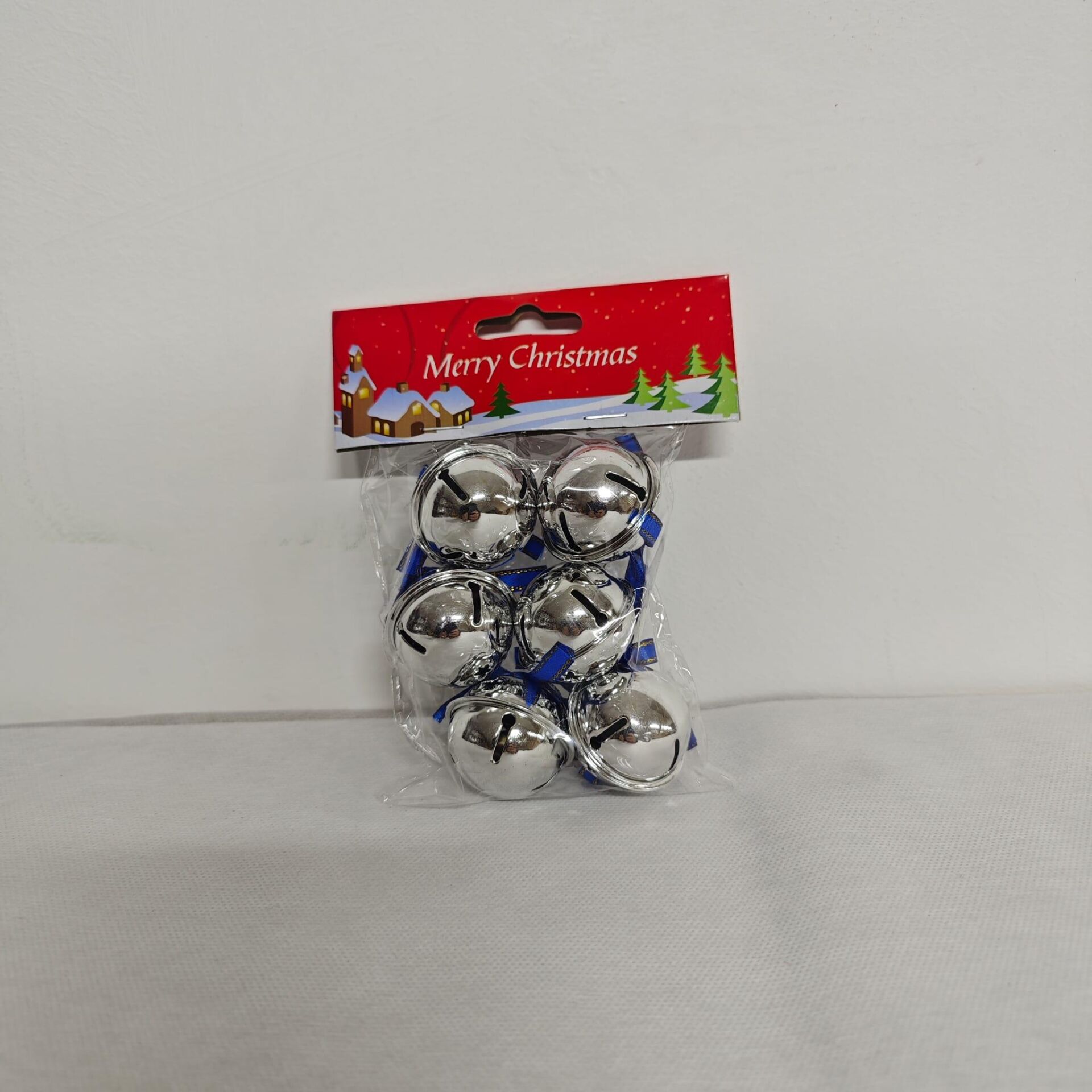 AĞAÇ SÜSÜ ÇAN ÇANLI 4 CM 6 LI PK