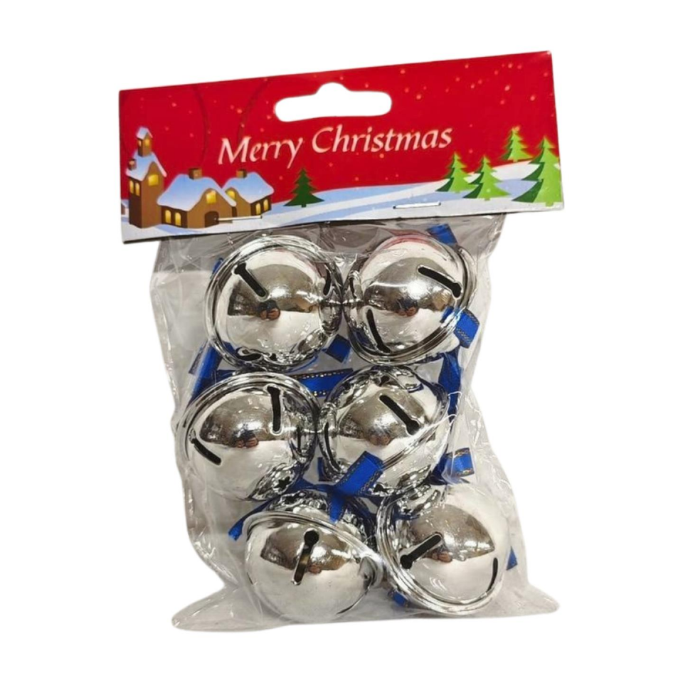 AĞAÇ SÜSÜ ÇAN ÇANLI 4 CM 6 LI PK