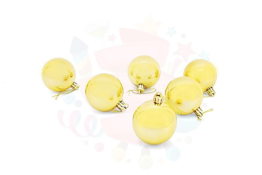 TOP SÜS 6 CM 6 LI ALTIN