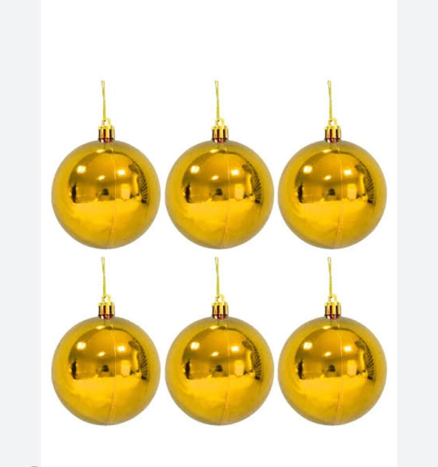 TOP SÜS 6 CM 6 LI ALTIN