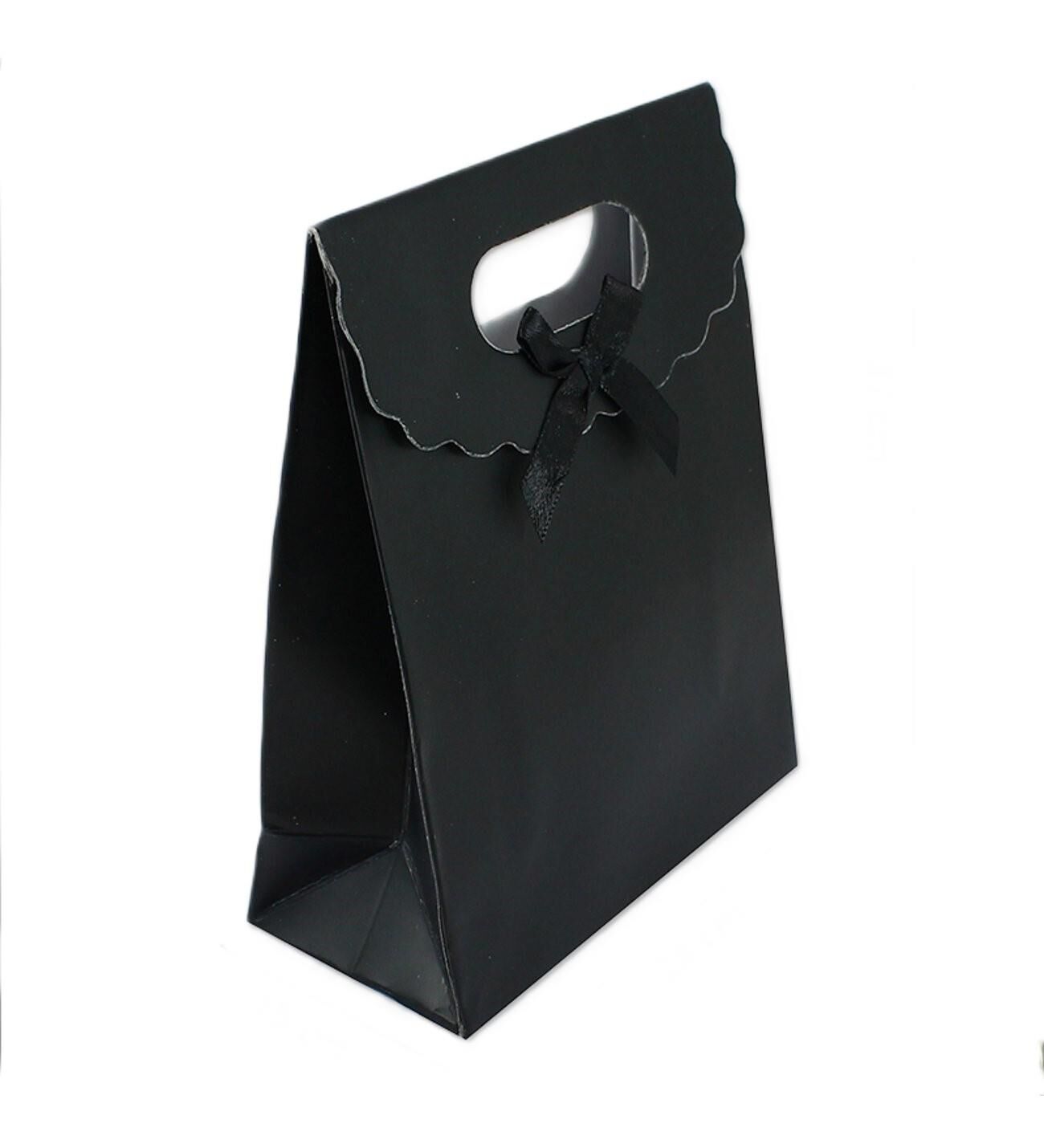 KARTON EL GEÇMELİ KELEBEKLİ ÇANTA 25*9*36CM SİYAH