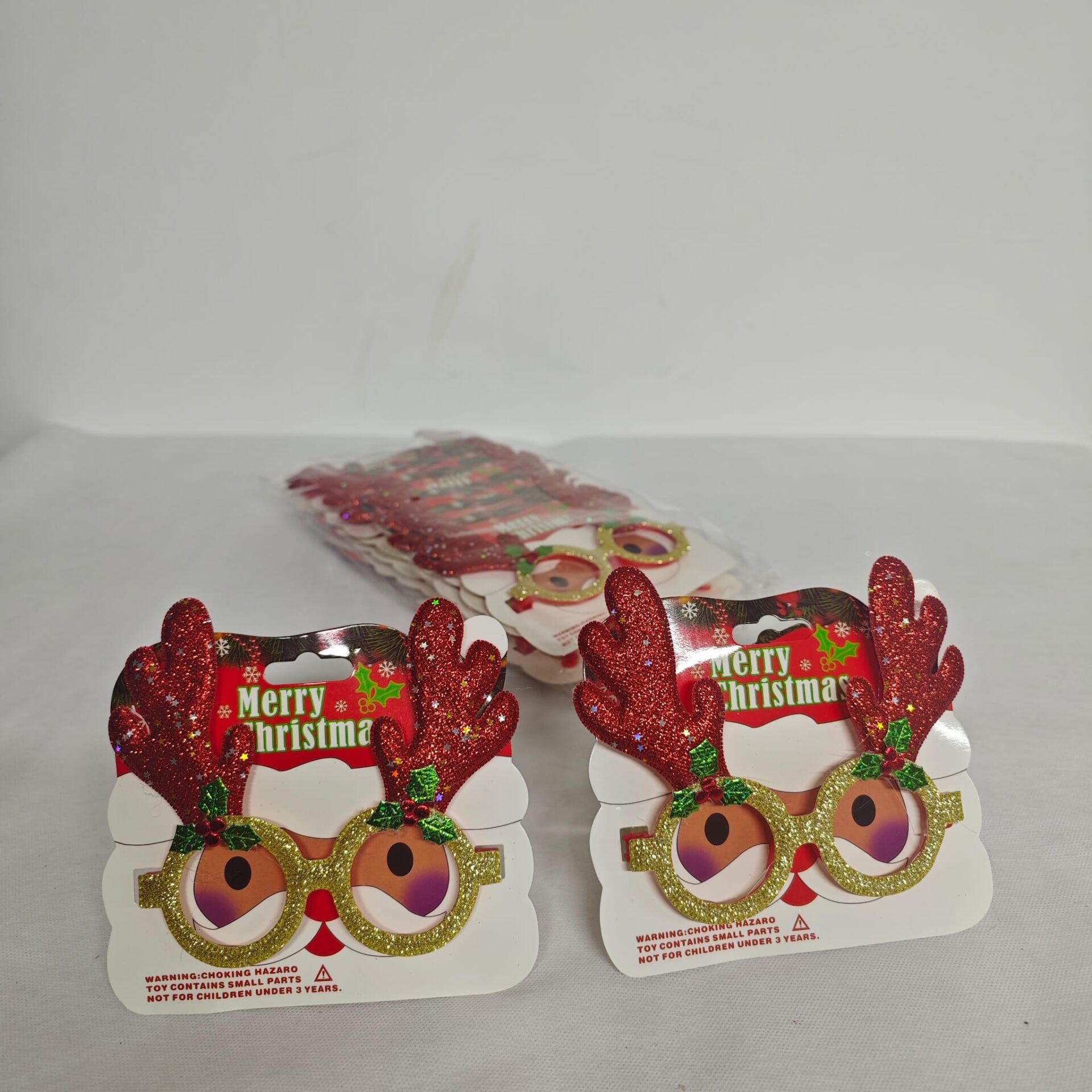 NOEL  GÖZLÜK GEYİKLİ 12 LI GÜMÜŞ