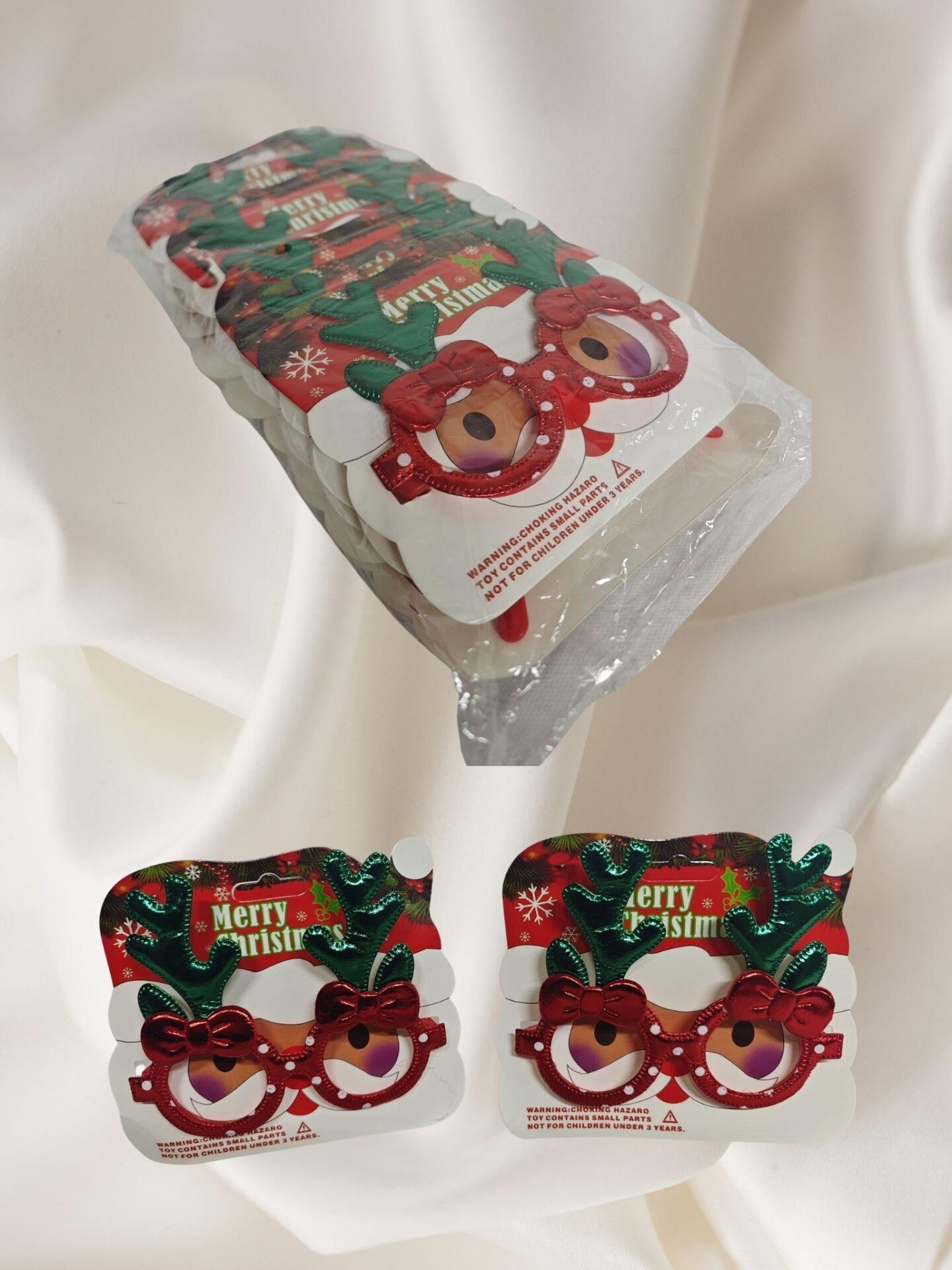 NOEL  GÖZLÜK GEYİKLİ FİYONKLU  12 LI YEŞİL