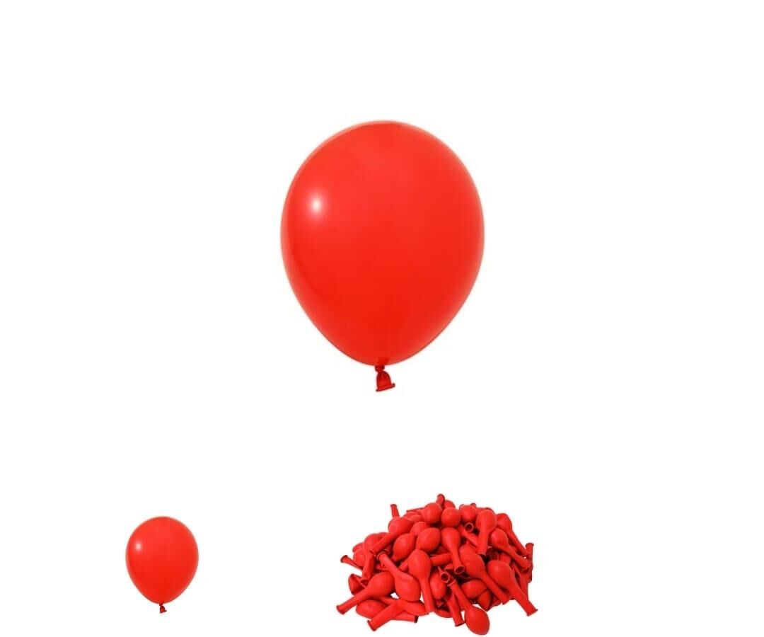 BALON 10'' GEMAR KIRMIZI PASTEL 100 LÜ