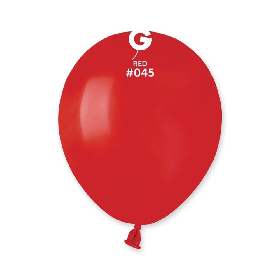 BALON 10'' GEMAR KIRMIZI PASTEL 100 LÜ