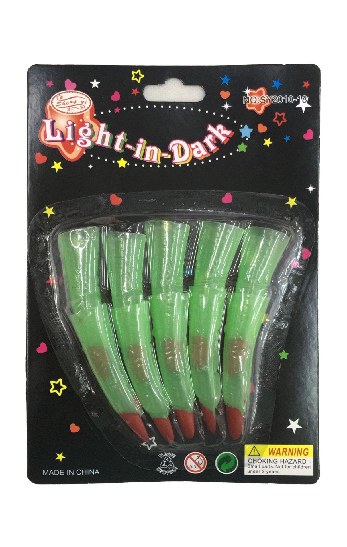 HALLOWEEN CADI TIRNAĞI  FOSFORLU