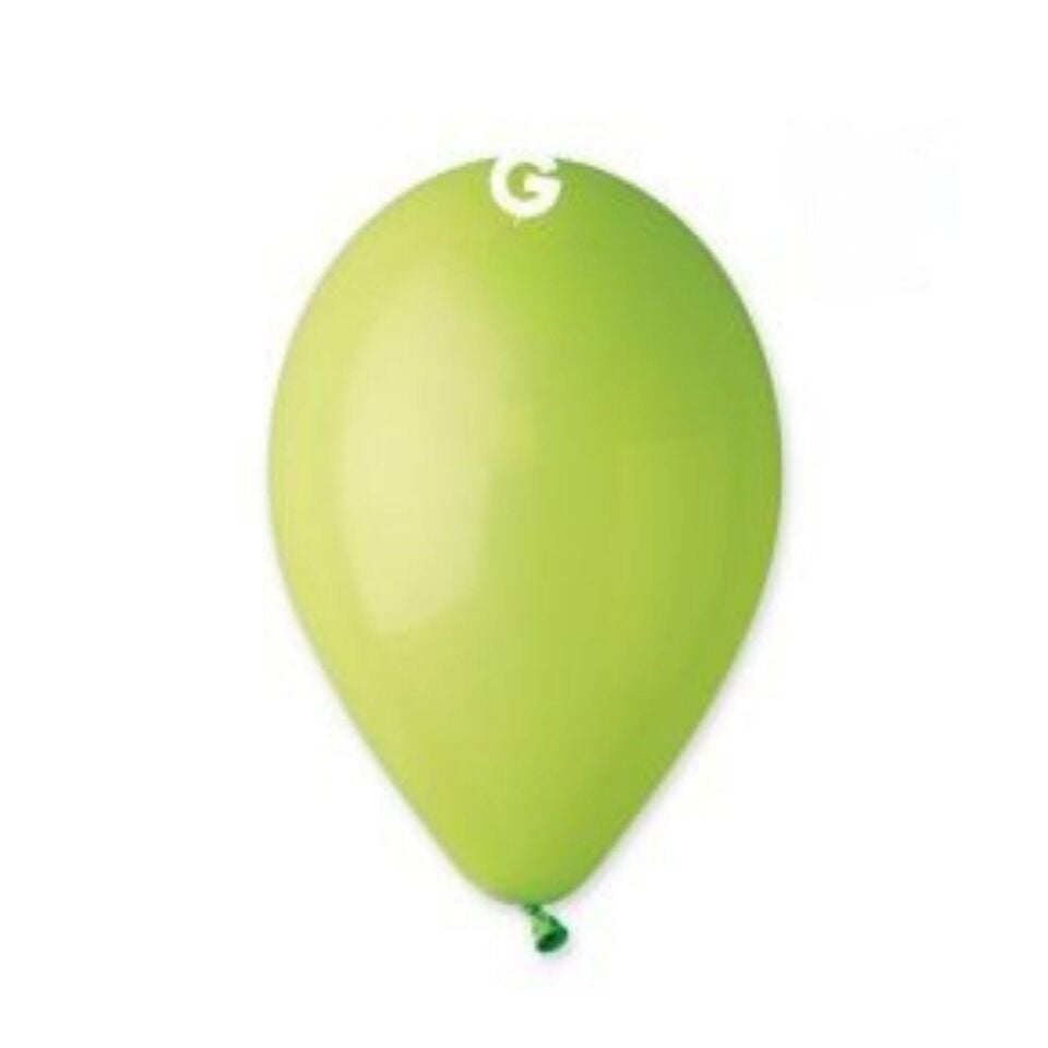 BALON 10'' GEMAR A.YEŞİL PASTEL 100 LÜ