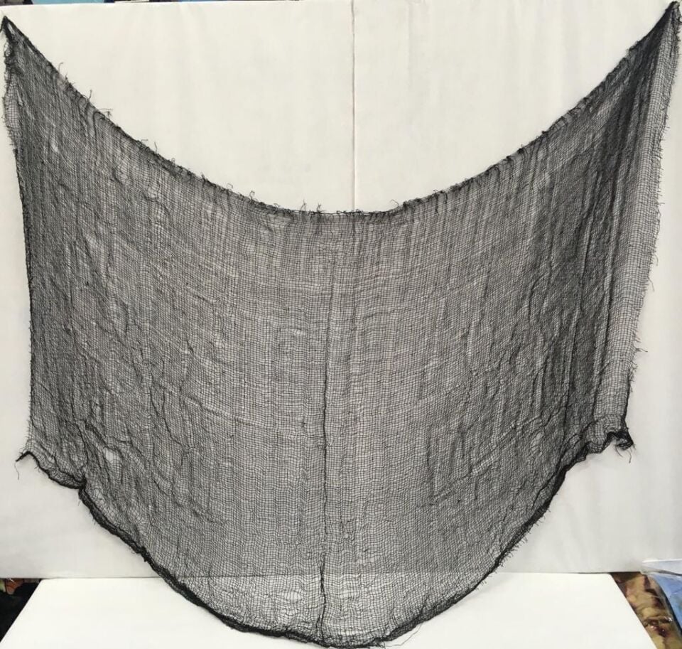 HALLOWEEN DEKOR ÖRTÜSÜ SİYAH 1,83*0,76 MT