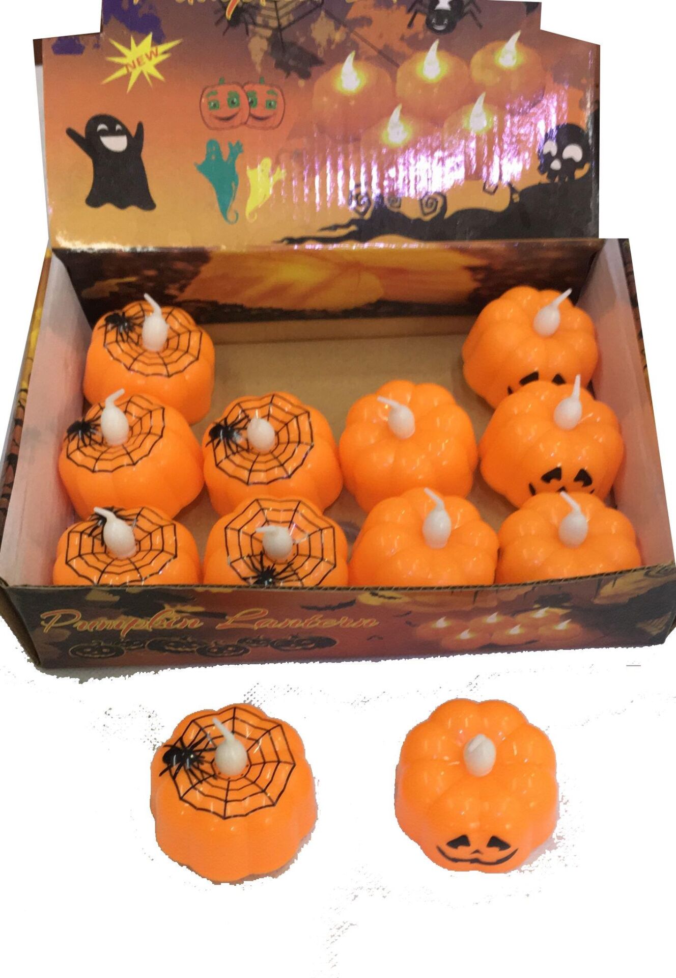 HALLOWEEN BALKABAĞI PİLLİ LED IŞIK