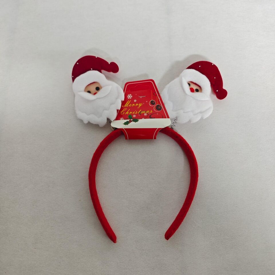 NOEL TAÇ NOEL BABA FİGÜRLÜ 12 Lİ PK