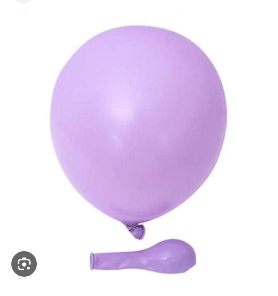 BALON 10'' GEMAR LİLA PASTEL 100 LÜ