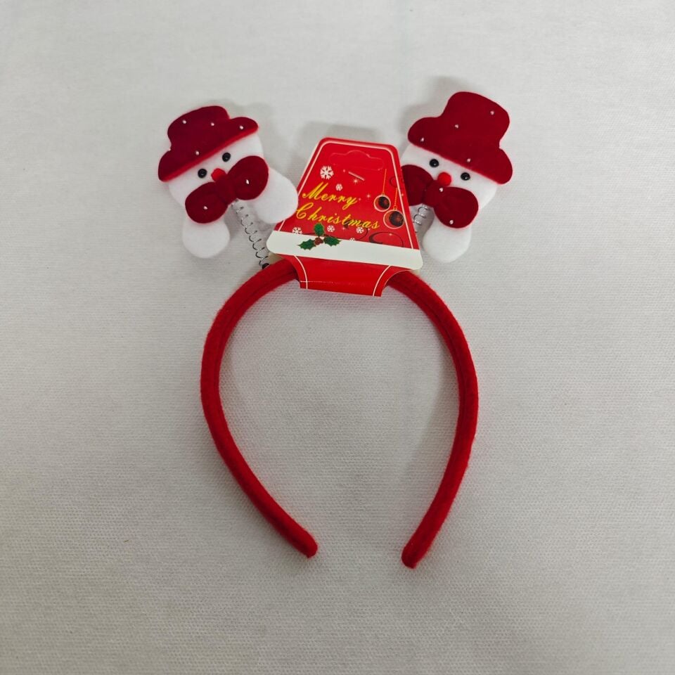 NOEL TAÇ KARDAN ADAM FİGÜRLÜ 12 Lİ PK