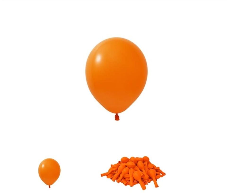 BALON 10'' GEMAR TURUNCU PASTEL 100 LÜ