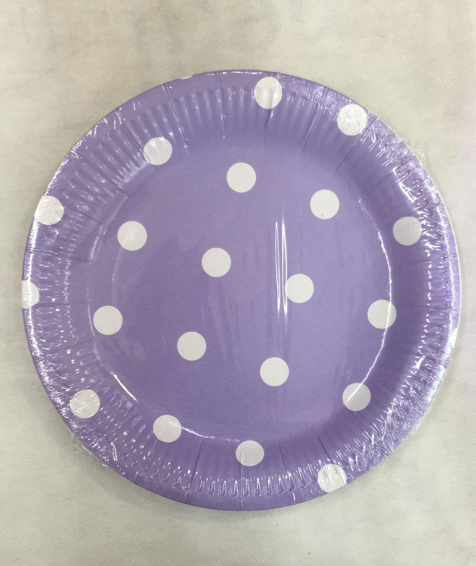 TABAK KARTON TEMALI PUANTİYELİ MOR