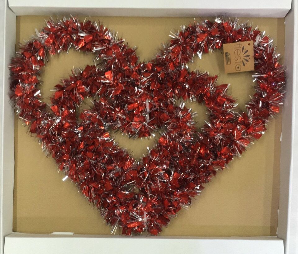 FİESTA KAPI SÜSÜ KALP SARKIT 3 LÜ SET