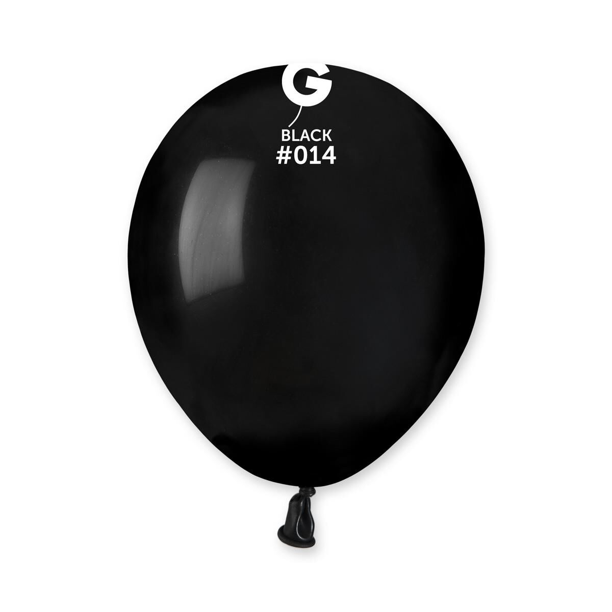 BALON 10'' GEMAR SİYAH PASTEL 100 LÜ