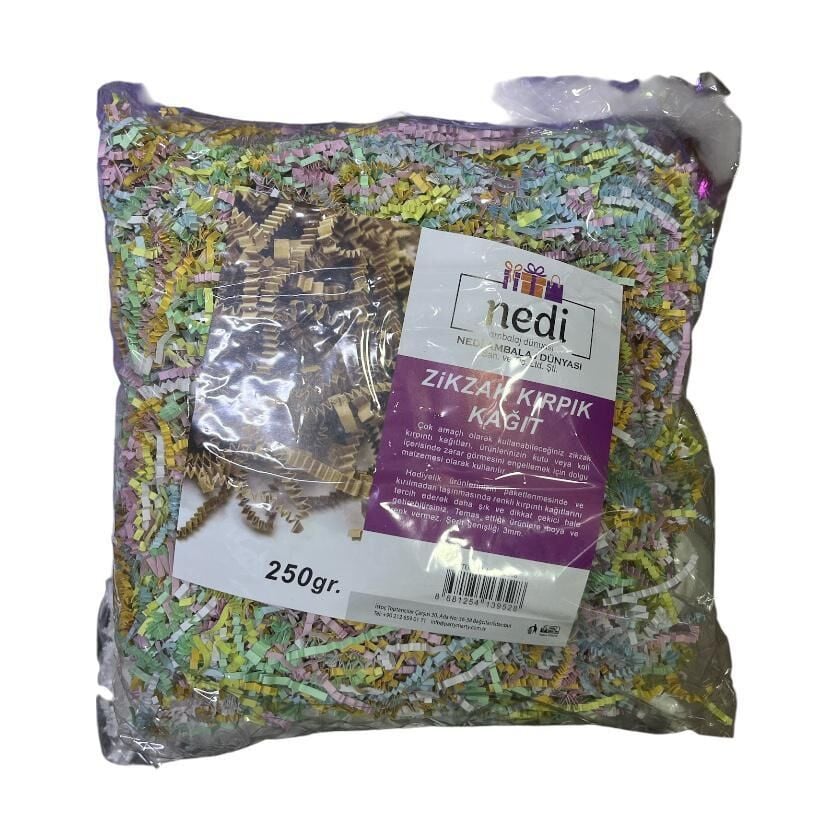 KAĞIT ZİKZAK KIRPIK 250 GR MAKARON