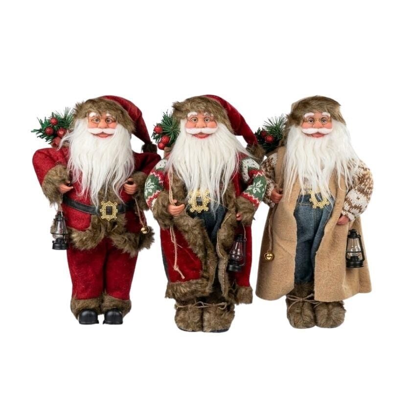 NOEL BABA DEKOR MUHTELİF MODEL  45 CM