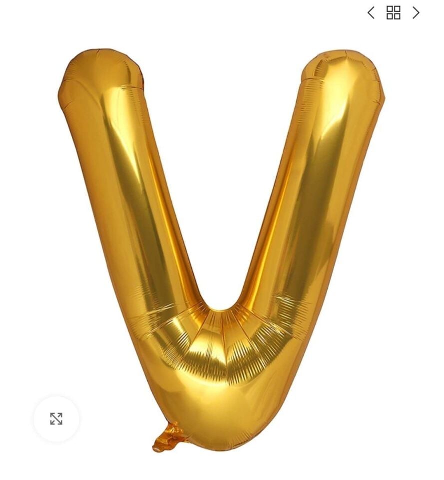 BALON FOLYO 40'' HARF ALTIN V GRABO