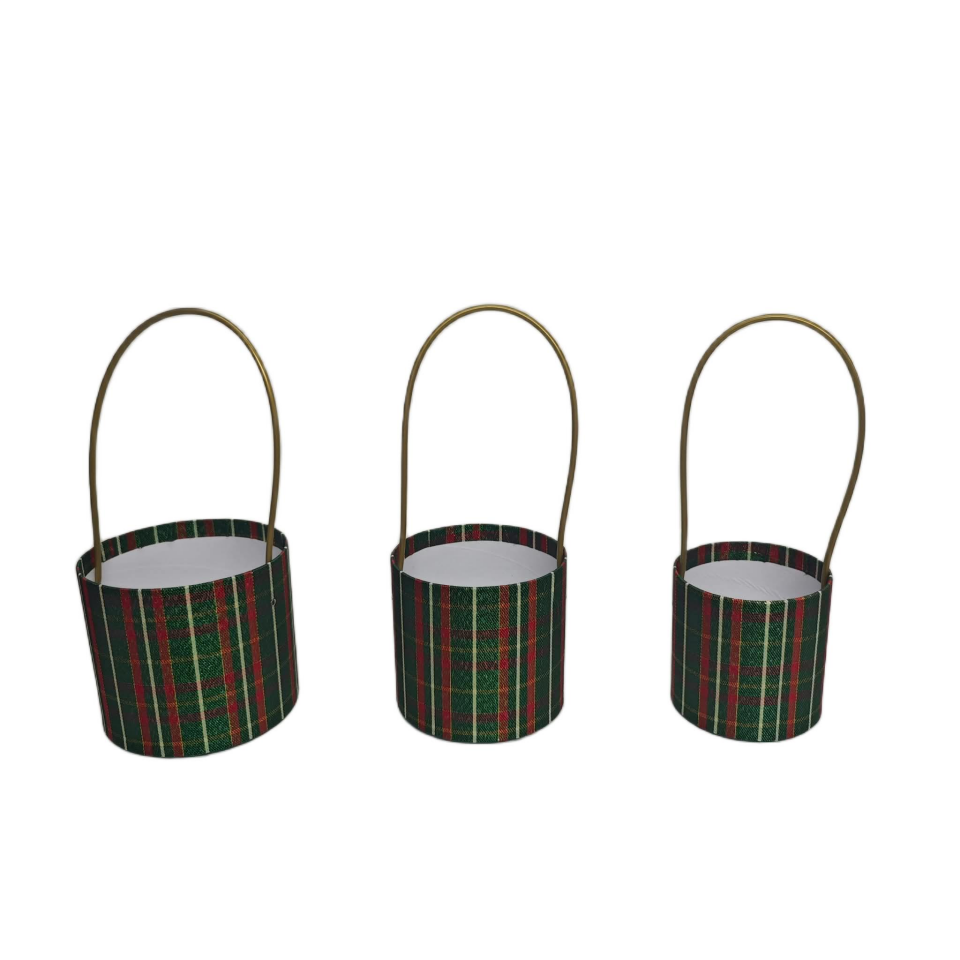 KUTU SİLİNDİR KAPAKSIZ YILBAŞI  EKOSELİ 3 LÜ SET