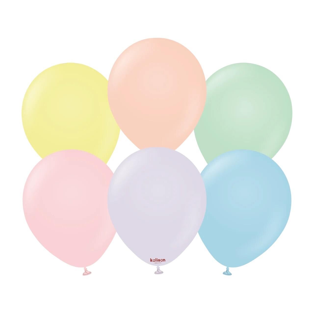 BALON 12'' MAKARON KARIŞIK(MİX) 100 LÜ KALİSAN