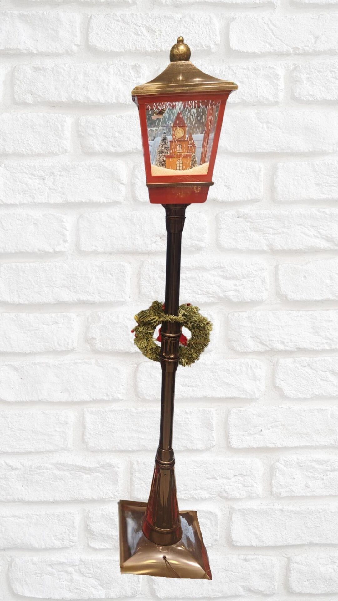 SOKAK LAMBASI NOEL IŞIKLI EV 184 CM