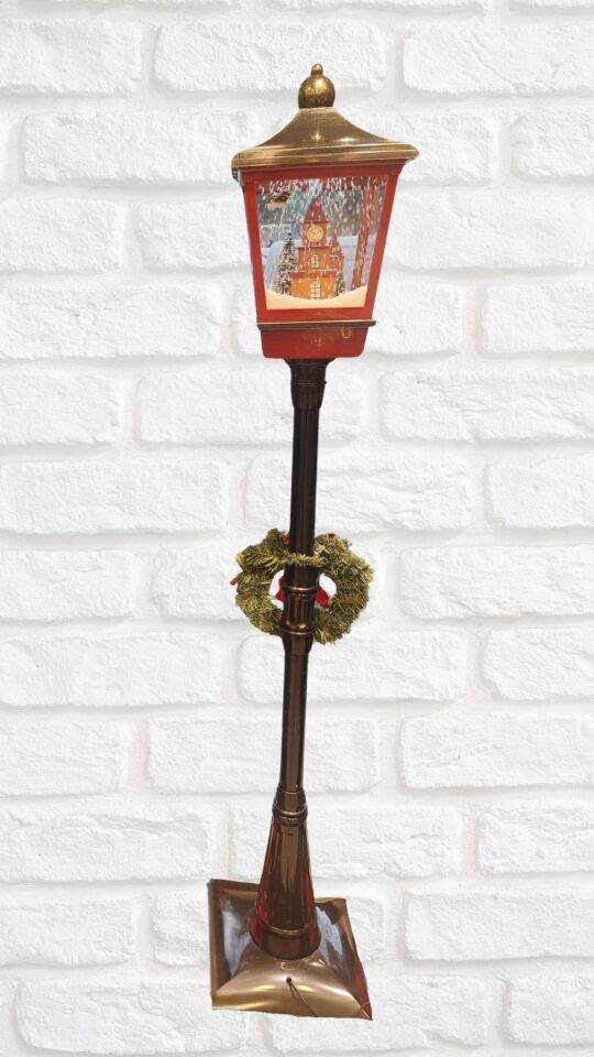 SOKAK LAMBASI NOEL IŞIKLI EV 184 CM