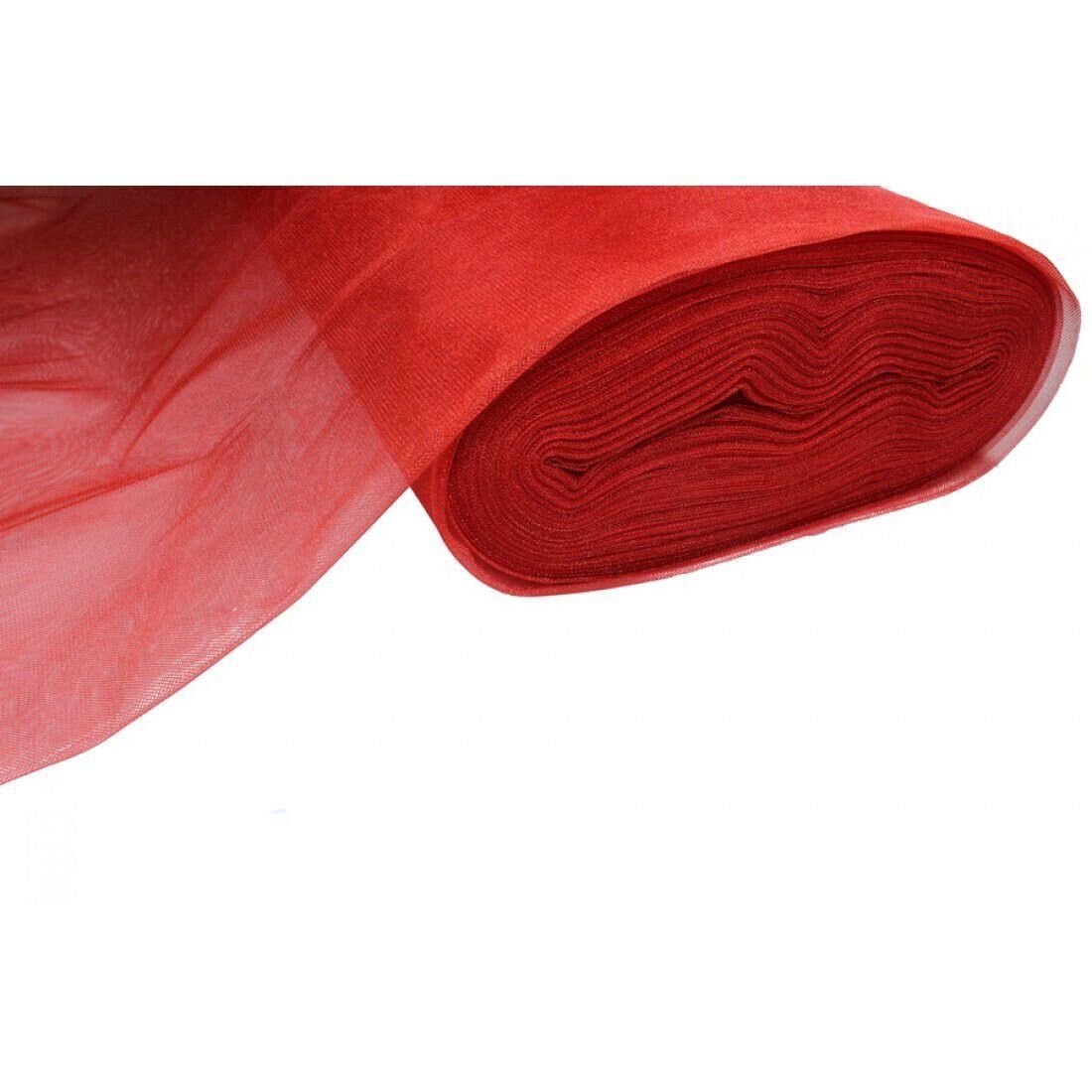 TÜL KRİSTAL TÜL KATLAMALI KIRMIZI