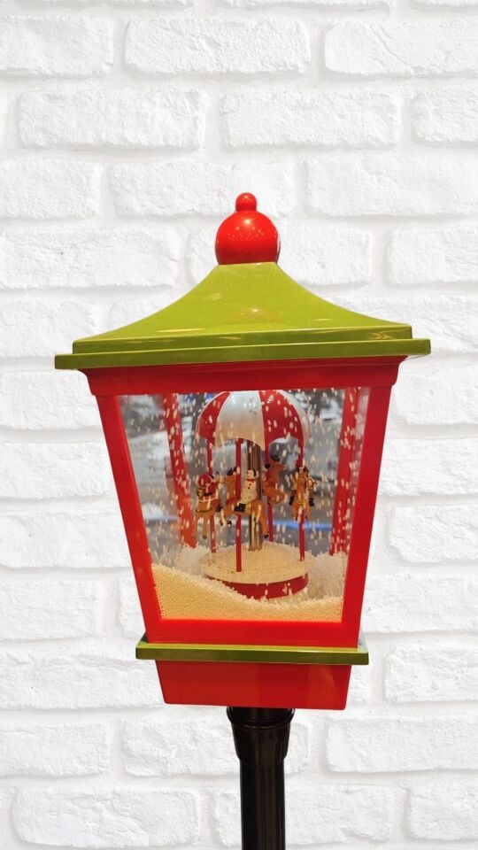 SOKAK LAMBASI NOEL ATLI KARINCA 184 CM