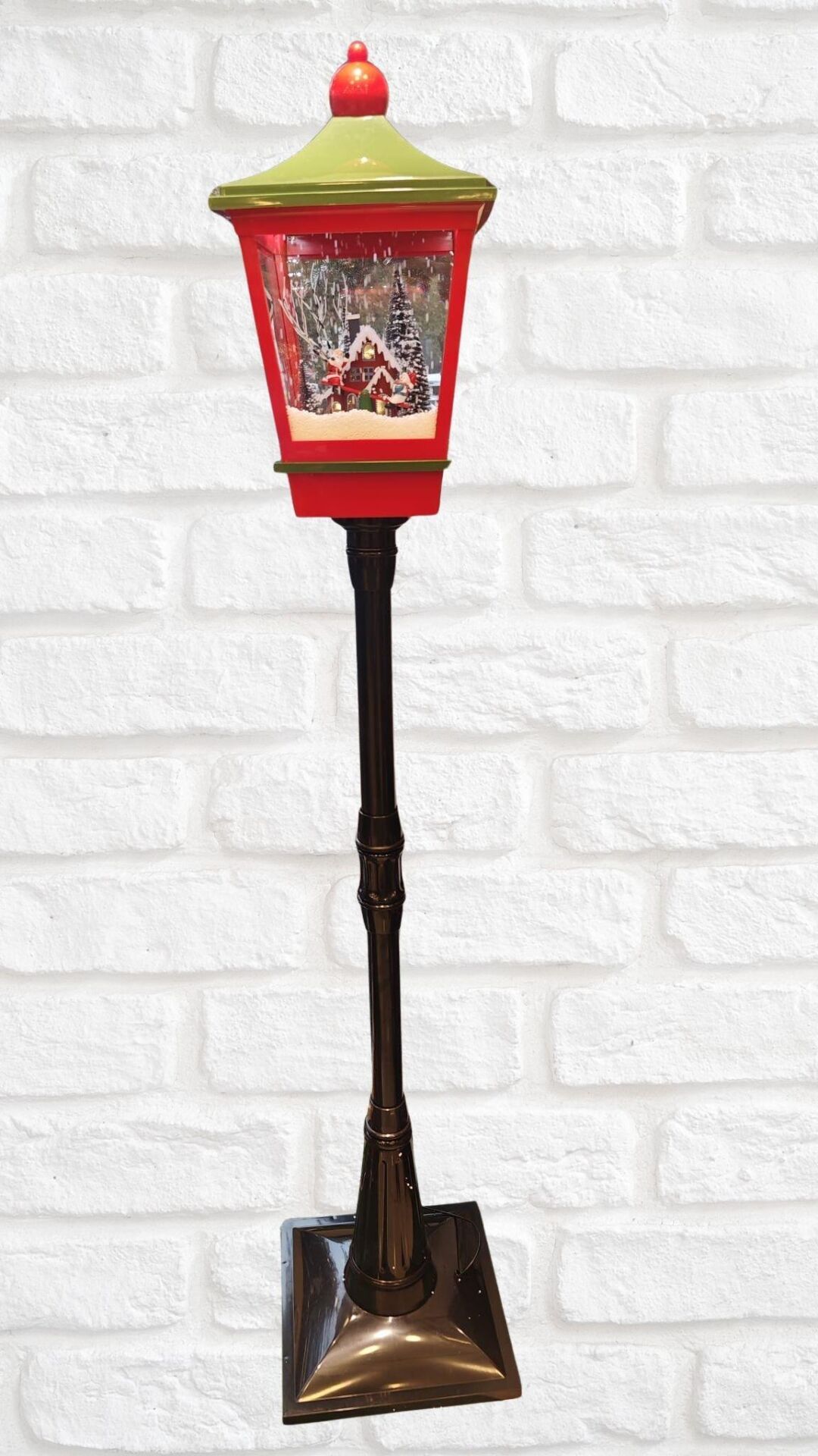 SOKAK LAMBASI NOEL ÇAM AĞAÇLI EV 184 CM