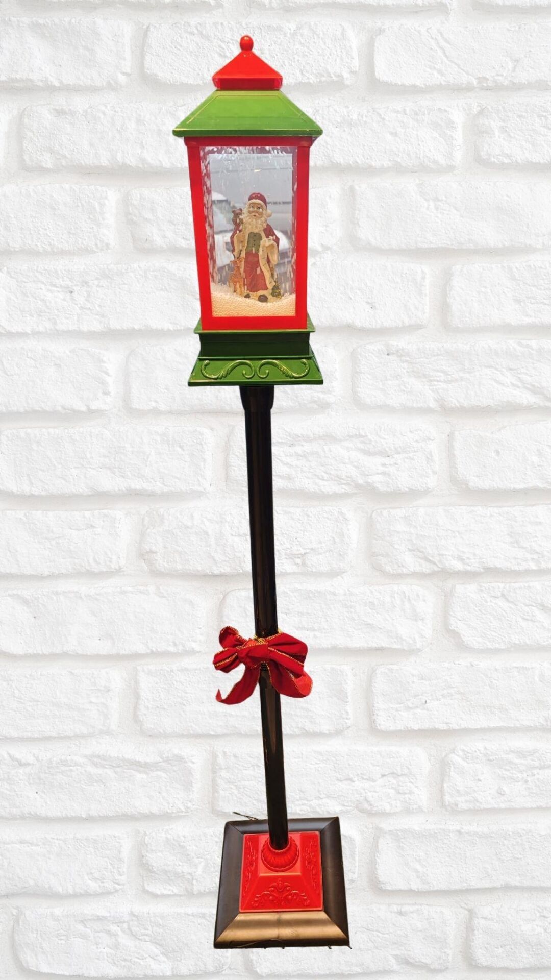 SOKAK LAMBASI NOEL BABA  26*26*148 CM