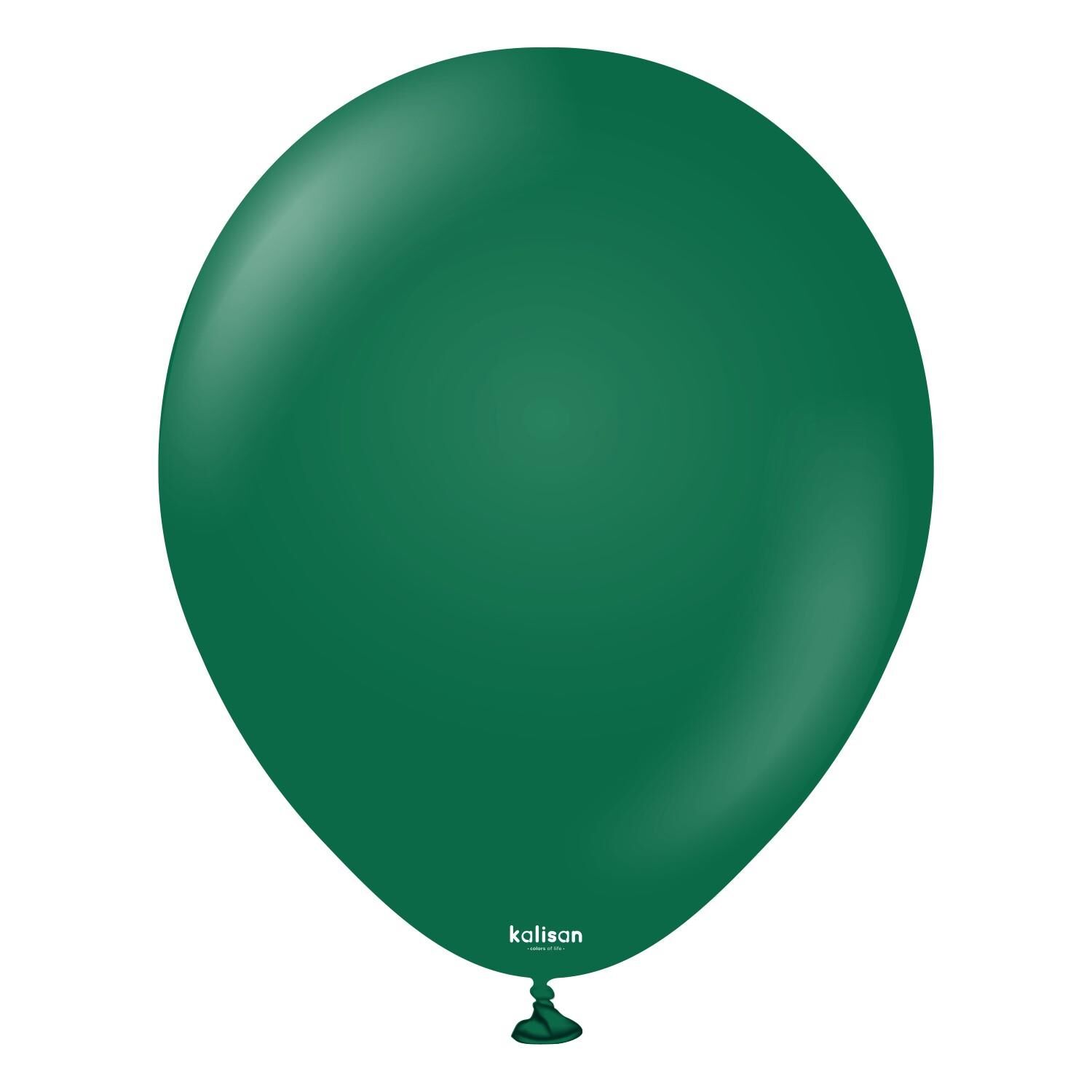BALON 12''DÜZ RENK DARK GREEN(K.YEŞL)100'LÜ KALİSAN
